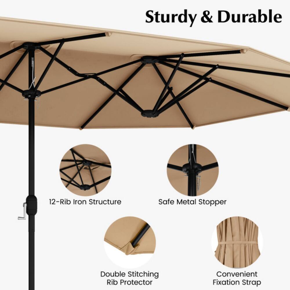 Sturdy & Durable  
12-Rib Iron Structure  
Safe Metal Stopper  
Double Stitching Rib Protector  
Convenient Fixation Strap