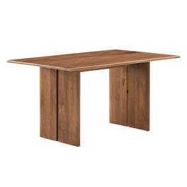 Modway - Amistad 60" Wood Dining Table - Brown