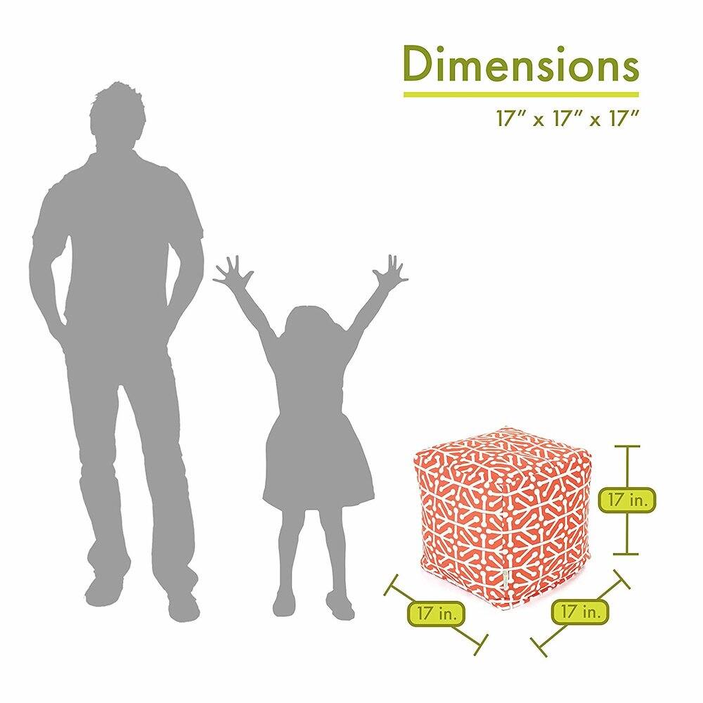 Dimensions  
17" x 17" x 17"  
17 in. x 17 in. x 17 in.