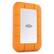 Angle. LaCie - LaCie Rugged Mini SSD 2TB Solid State Drive - USB 3.2 Gen 2x2, speeds up to 2000MB/s (STMF2000400) - Silver and Orange.
