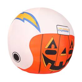 Sporticulture - Los Angeles Chargers 4' Inflatable Jack-O'-Helmet - Multicolor