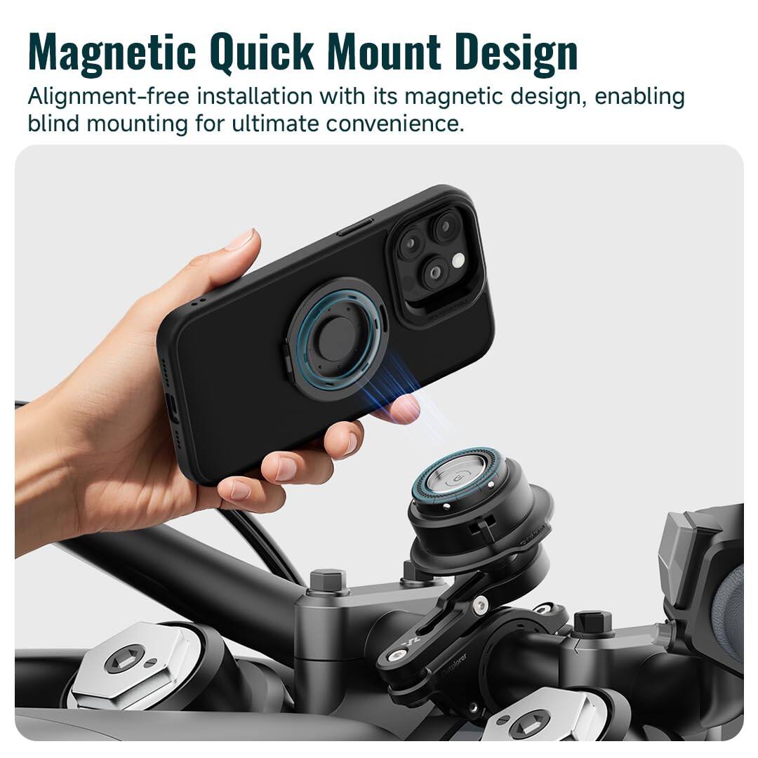 Magnetic Quick Mount Design

Alignment-free installation with its magnetic design, enabling blind mounting for ultimate convenience.