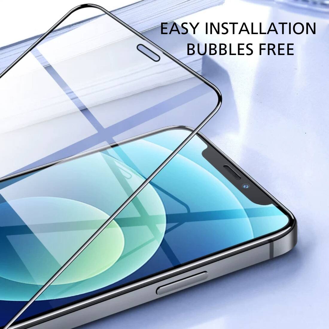 EASY INSTALLATION BUBBLES FREE