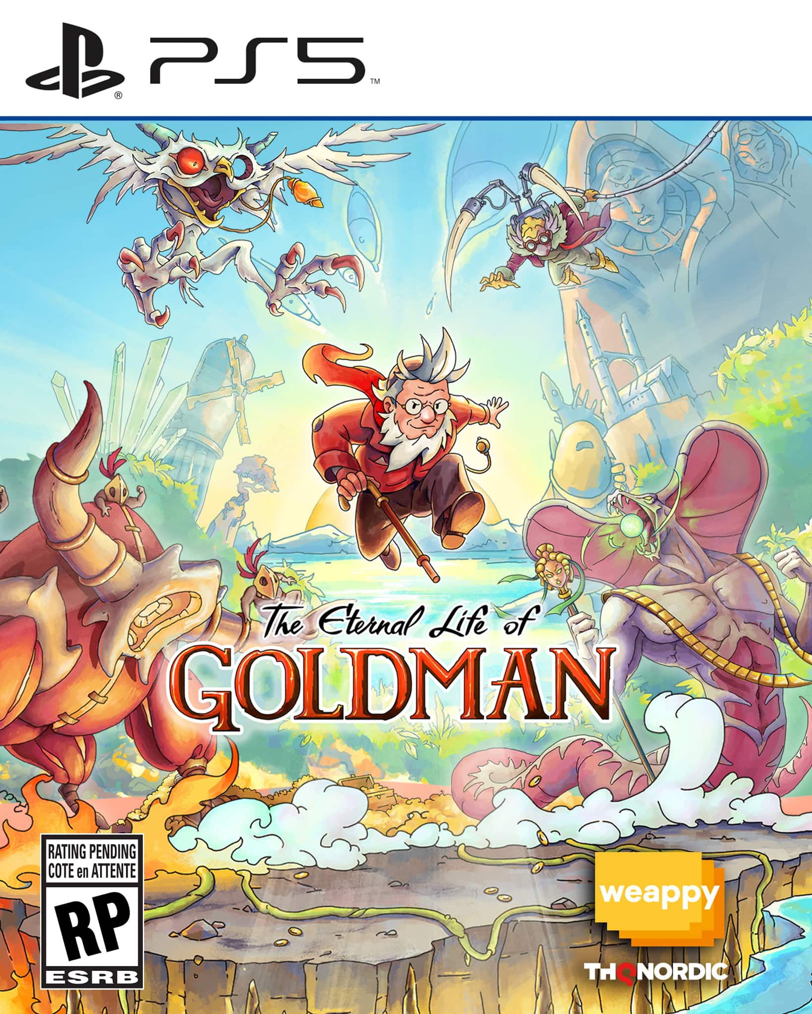 PS5 The Eternal Life of Goldman Rating Pending COTE en ATTENTE RP ESRB weappy THONORDIC