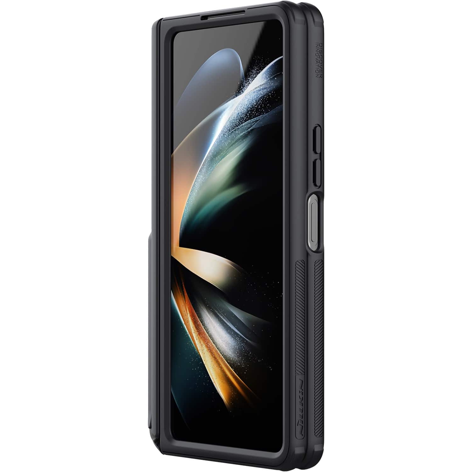 Alt View 14. SaharaCase - GRIP Series with Kickstand and Stylus Compatibility Case for Samsung Galaxy Z Fold5 - Black.