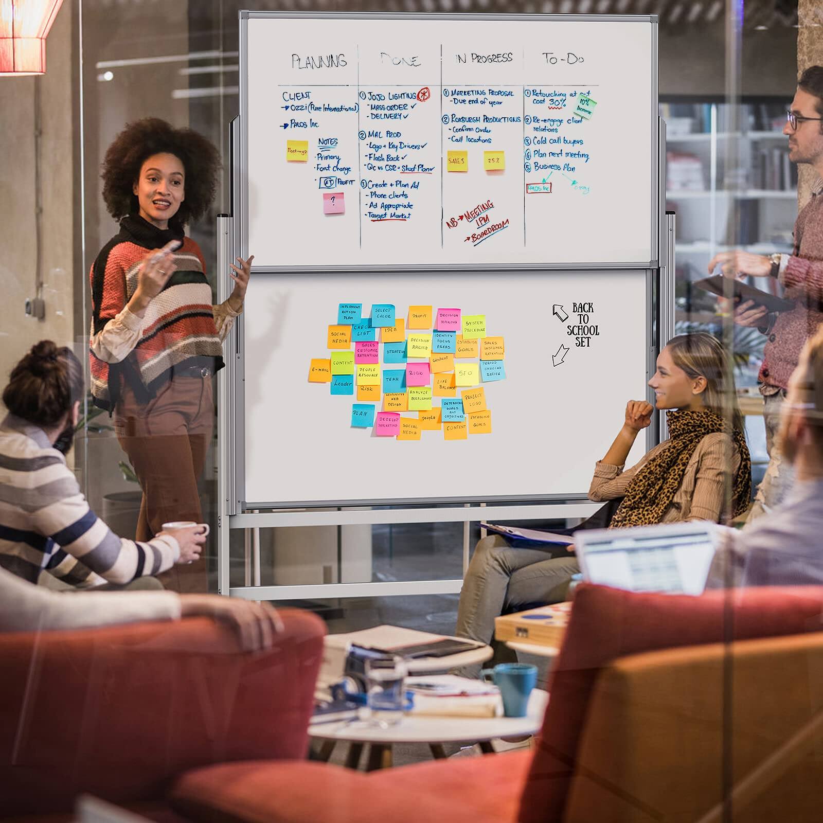 PLANNING

CLIENT
- Puzzles Inc. (Information)
- Puzzles Inc.

NOTES
- Friday
- Font Change
- Create & Plan
- Phone calls
- Target Market

IN PROGRESS
- INTERVIEWING PROSPECTS
- Portuguese Products
- Call clients
- 4/4/21
- 5/5/21

- 18:00 MEETING
- ROOM

To-Do
- Redesign of
- Be-ware of
- Cold call clients
- Plan and meet
- Business Plan

BACK TO SCHOOL SET