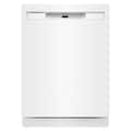 Maytag - 24 inch Front Control Built-In Stainless Steel Tub Dishwasher with PowerBlast Cycle and 50 dBA - White