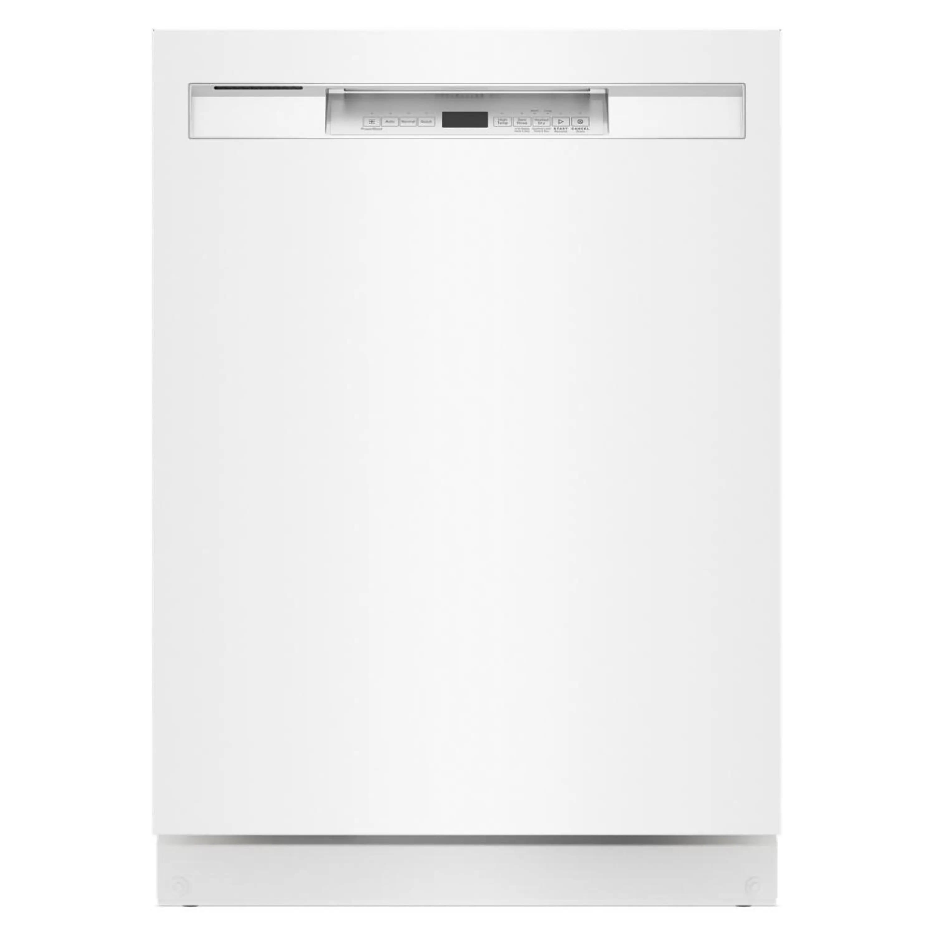 Maytag - 24" Front Control Built-In Stainless Steel Tub Dishwasher with PowerBlast Cycle and 50 dBA - White