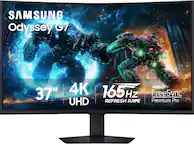 SAMSUNG Odyssey G7 37" 4K UHD 165Hz AMD FreeSync Premium Pro
