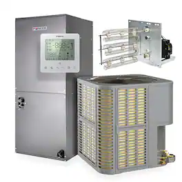 Pioneer - Vertex 24,000 BTU 2 Ton 20 SEER2 Ducted Central Split Air Conditioner Inverter Heat Pump 230V - Gray