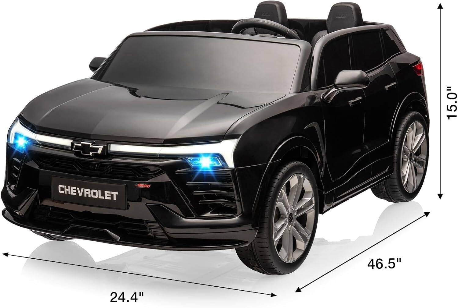 15.0"  
25  
CHEVROLET  
46.5"  
24.4"