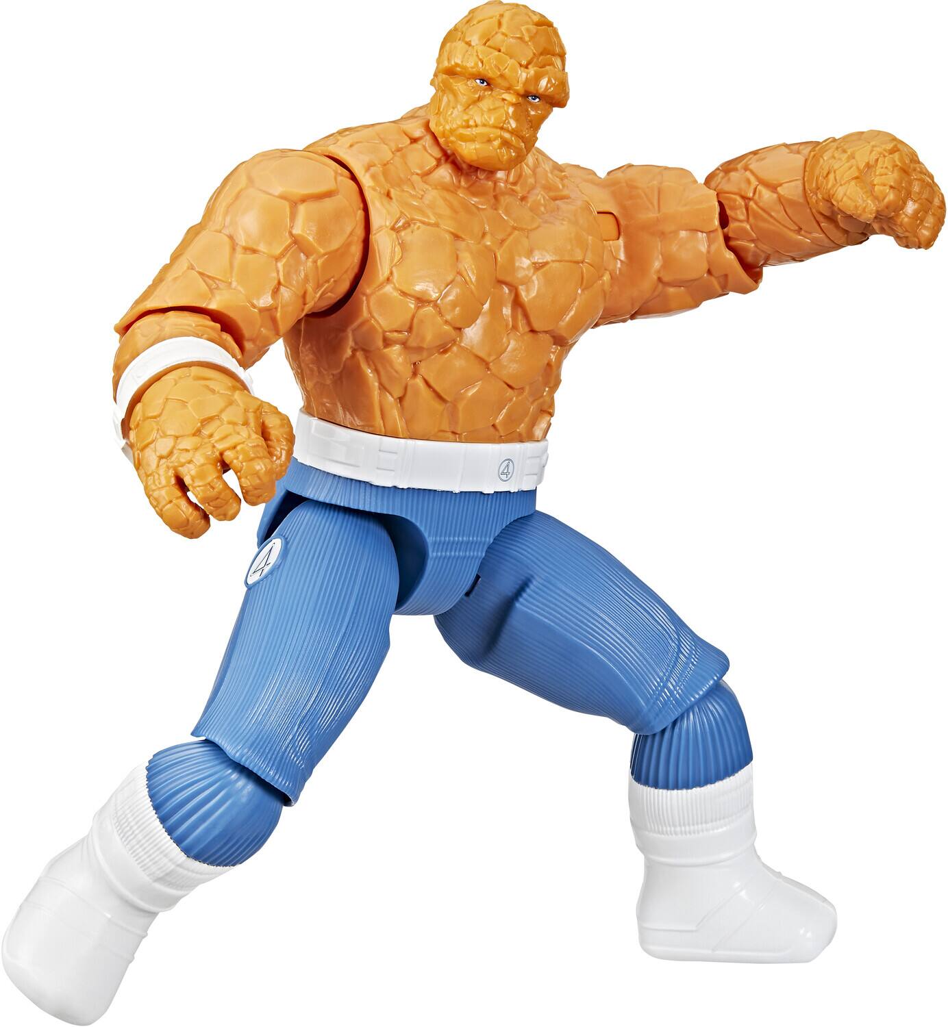 Alt View 4. Hasbro - Hasbro Collectibles - The Fantastic Four: First Steps  - Titan Hero Series - 12" Marvel’s The Thing - COLLECTIBLES - Multicolor.