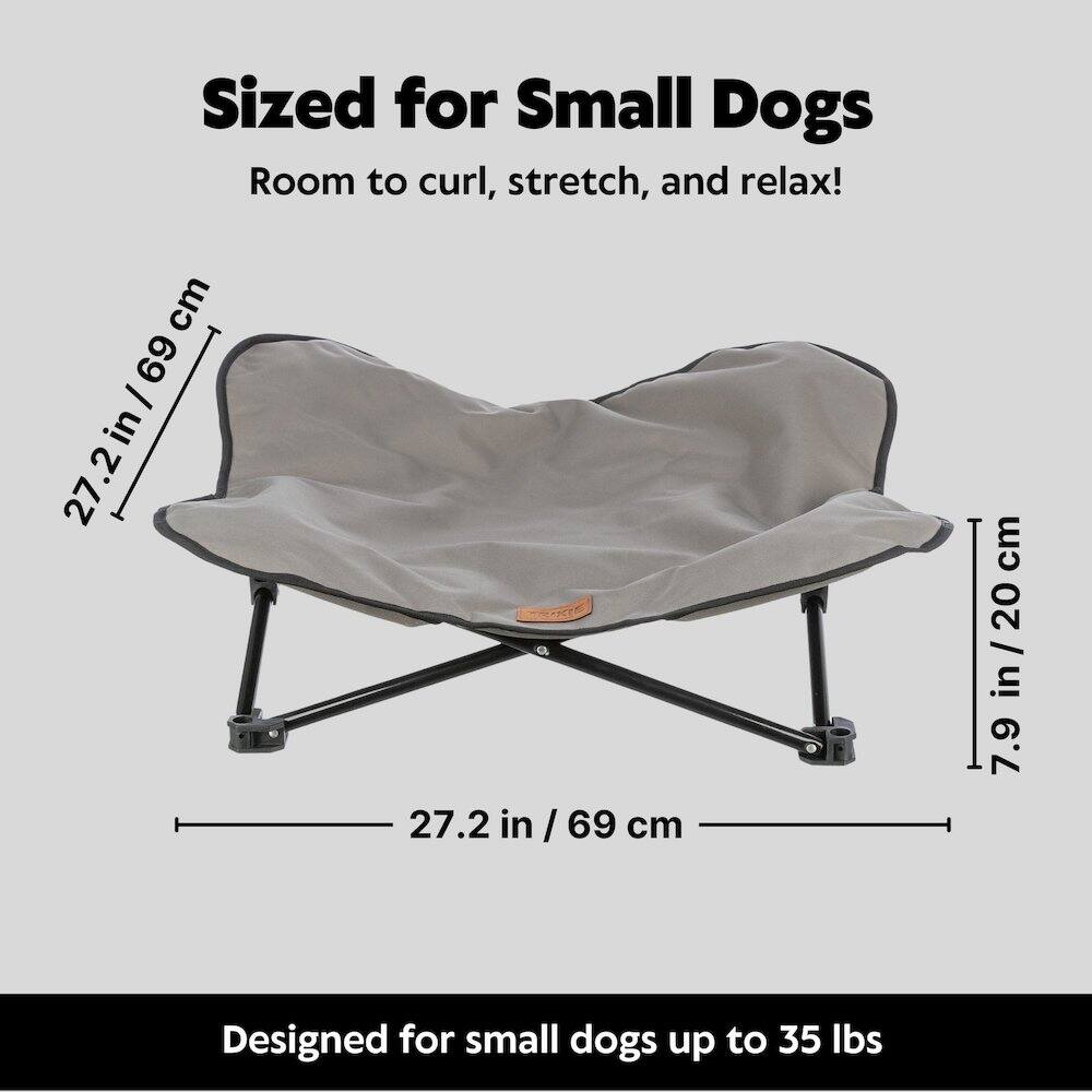 Sized for Small Dogs  
Room to curl, stretch, and relax!  

27.2 in / 69 cm  
7.9 in / 20 cm  

Designed for small dogs up to 35 lbs