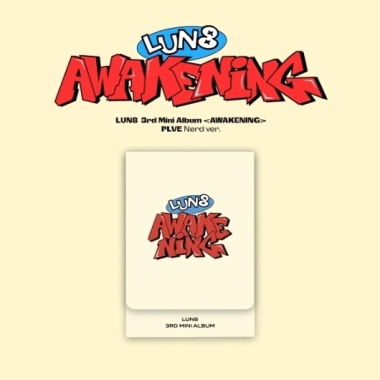 Lun8 - Awakening - PLVE - Nerd Version - incl. Image Card, Photocard, Selfie Photocard + Logo - DISCLESS DIGITAL [Digital Download] price history on PriceWatchPro