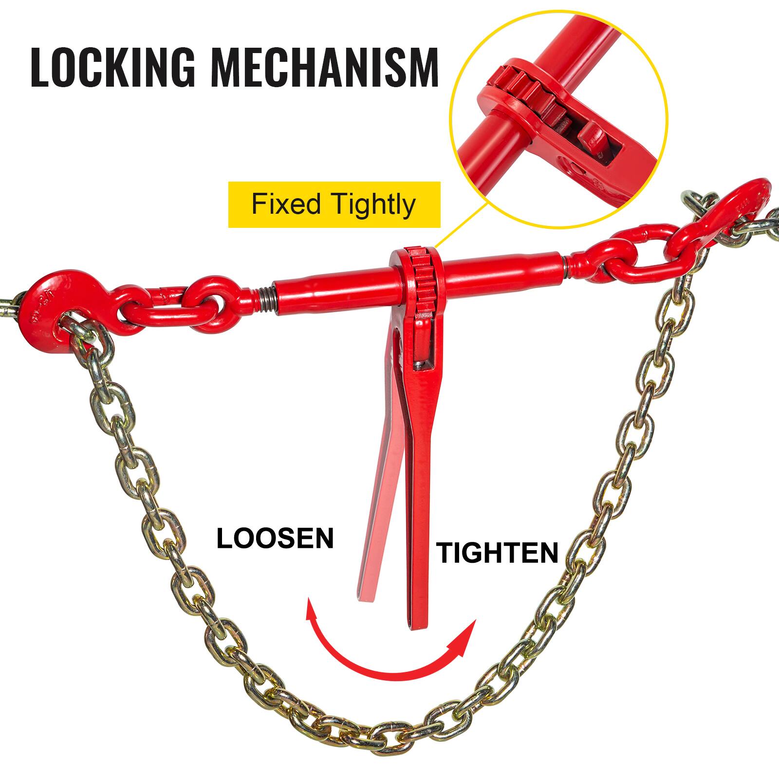 LOCKING MECHANISM

Fixed Tightly

LOOSEN

TIGHTEN
