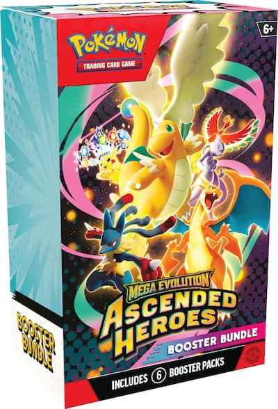 Pokémon Trading Card Game: Mega Evolution Ascended Heroes Booster Pokémon Trading Card Game: Mega Evolution Ascended Heroes Booster