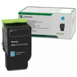 Lexmark - Original Extra High Yield Laser Toner Cartridge - 1 Each - 3500 Pages - Cyan