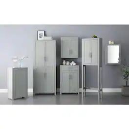 Crosley Furniture - Savannah Tall Kitchen Storage Pantry - Gray