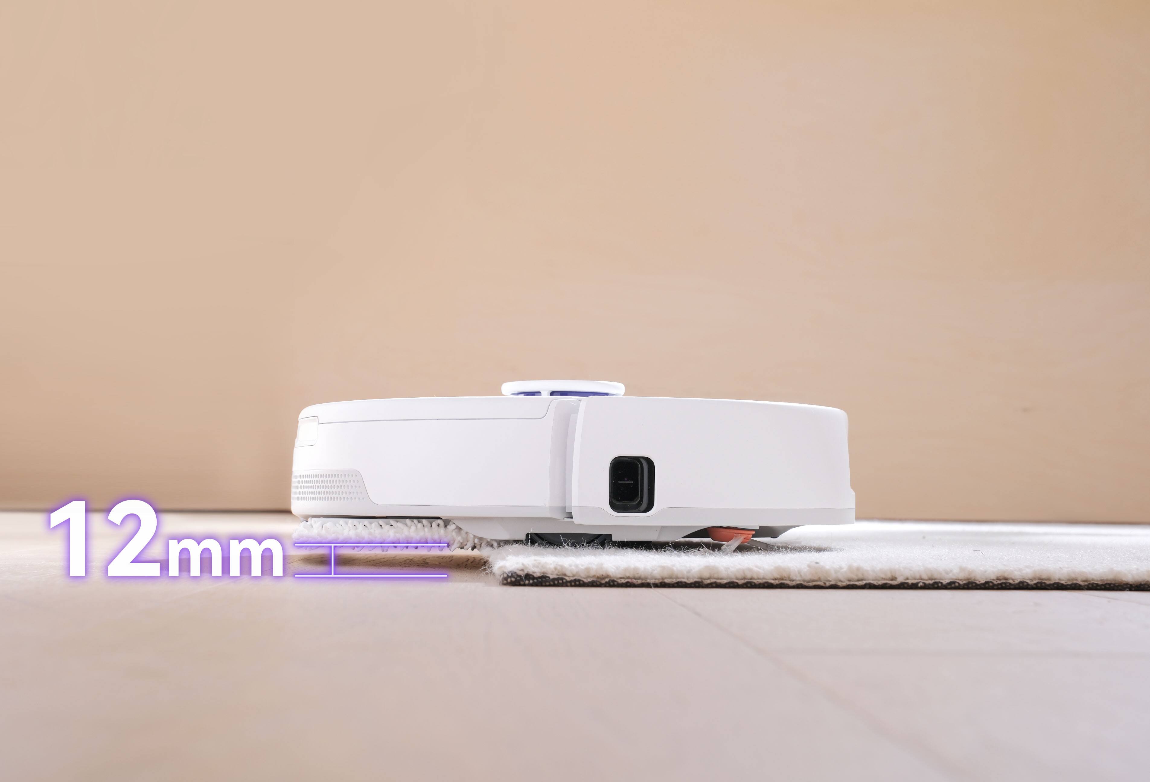 Alt View 11. Narwal - Narwal Freo Pro Bonus Pack Robot Vacuum, Extra Floor Cleaning Tablet, ZeroTangling Brush, Auto Mop Washing - White.