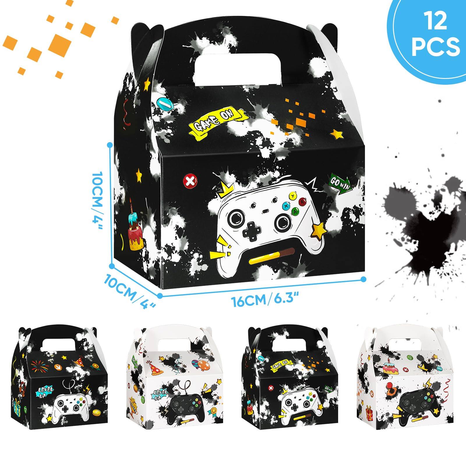 12 PCS

GAME ON! GO WIN!

10CM/4" x 16CM/6.3"

LEVEL UP BEVEL