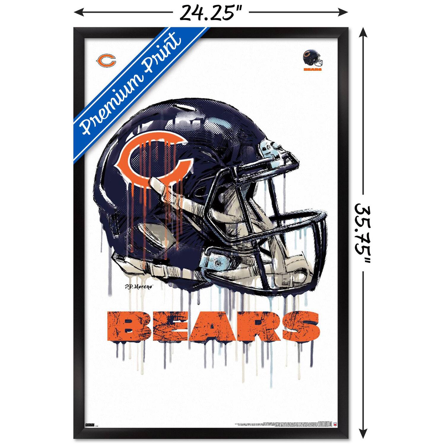 24.25" x 35.75"  
Premium Print  
BEARS  
P. Moreno