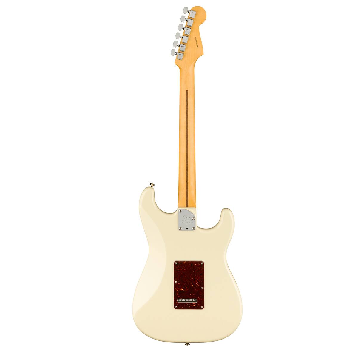 Alt View 1. Fender - Fender American Professional II Stratocaster Left-Handed Electric Guitar, Maple Fingerboard, Olympic White.