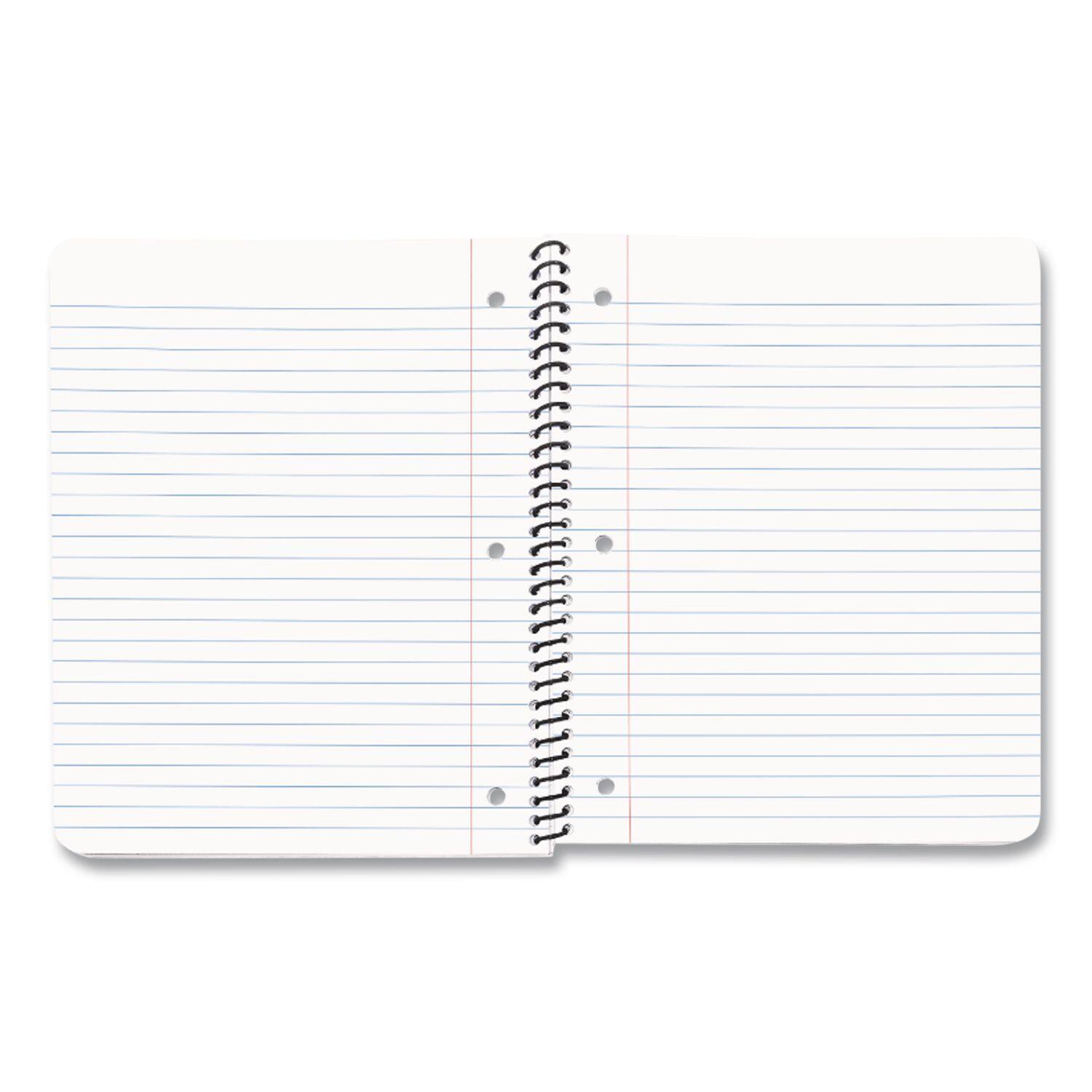 Back. Innovative Designs - Licensed Spiral Notebook Bluey and Bingo 1 Subject Wide/Legal Rule Multicolor Cover 10.5 x 8 Sheets.