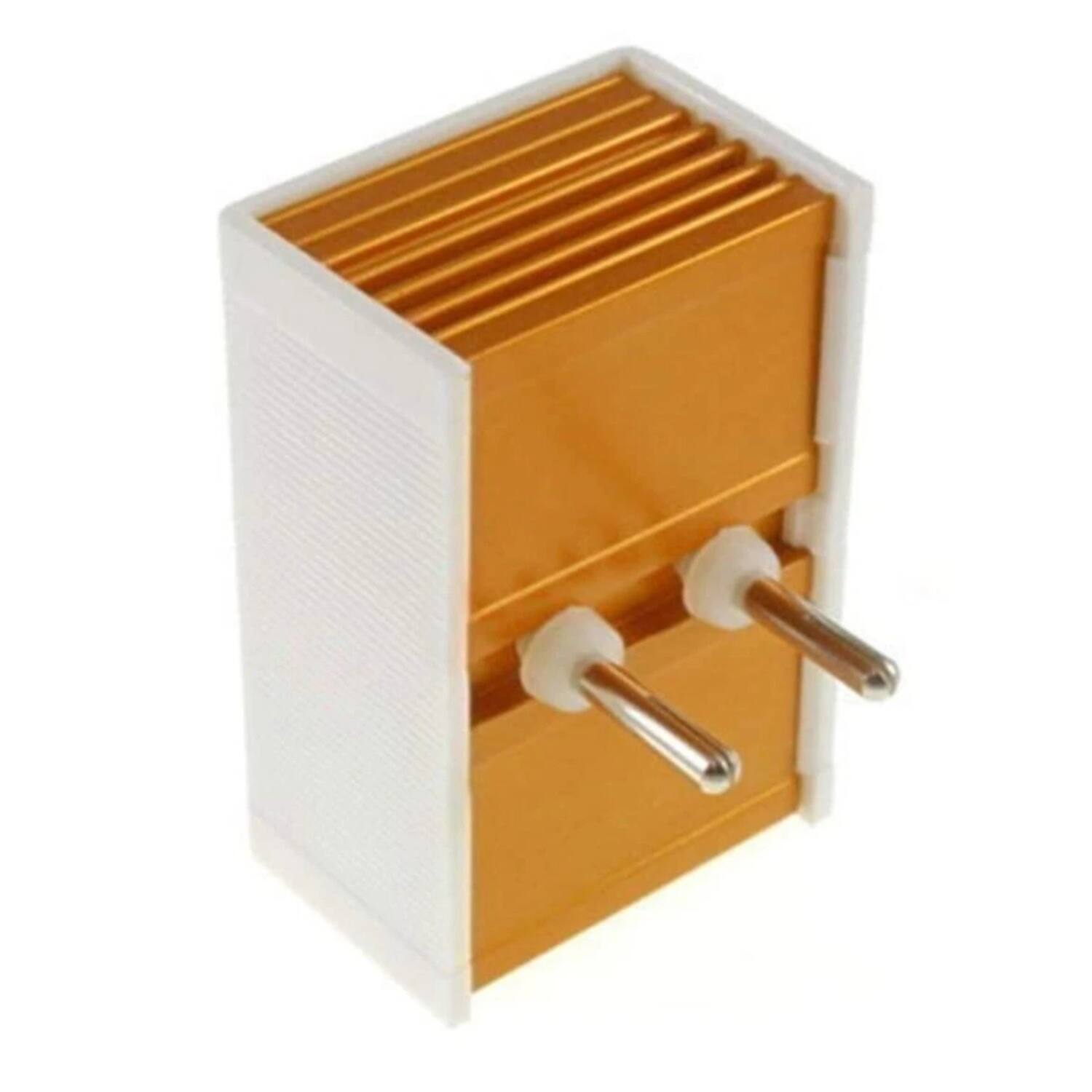 Front. Home Collection - Foreign Travel Voltage Converter 1600W Power Adapter - White.