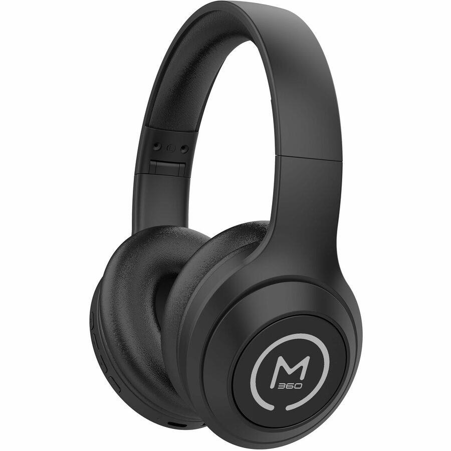 Alt View 4. Morpheus 360 - Morpheus 360 Comfort Plus Wireless over ear Headphones-HP6500B-Bluetooth 5.4 - HiFi Stereo - Mini-phone 3.5mm - Black.