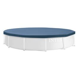 Intex - 28031E 12 Foot Round Above Ground Swimming Pool Cover, (Pool Cover Only)