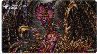 Ultra PRO Commander Series Holofoil Playmat Sliver Queen for Magic Ultra PRO Commander Series Holofoil Playmat Sliver Queen for Magic