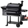 Z GRILLS - Powerhouse 1056 sq. in. Pellet Grill and Smoker with Foldable Front Shelf and Rain Cover - Black
