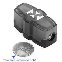 NVX - XMFH48 4/8 Gauge Mini-ANL/MANL/AFS Inline Fuse Holder – Car & Marine Audio Protection