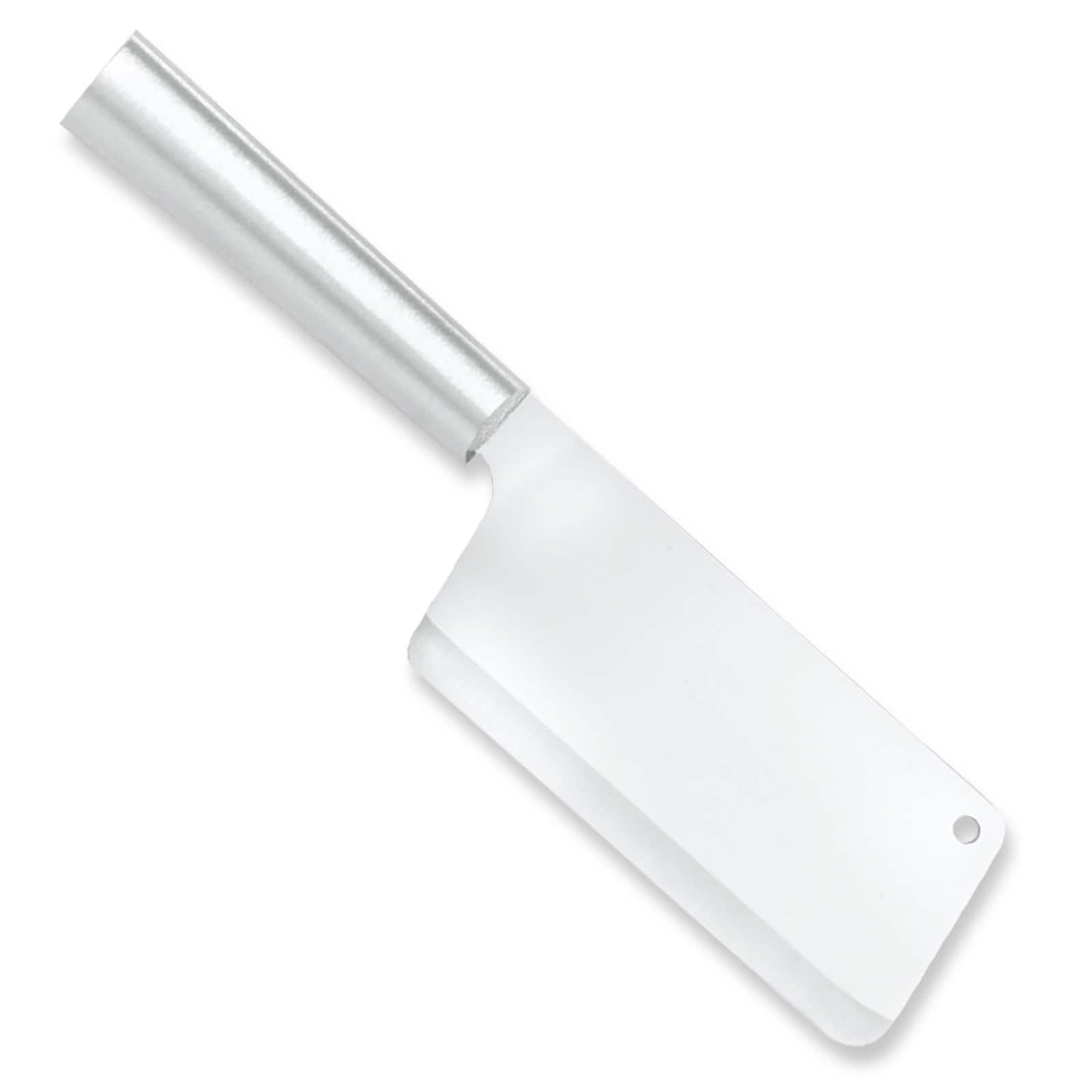 Rada - 5.25 Inch Chef's Dicer Knife, Aluminum Handle - Silver