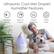 Ultrasonic Cool Mist Droplet Humidifier Features
- Whisper Quiet
- Easy to Clean
- Vapor Pad Tray
- Child Safe