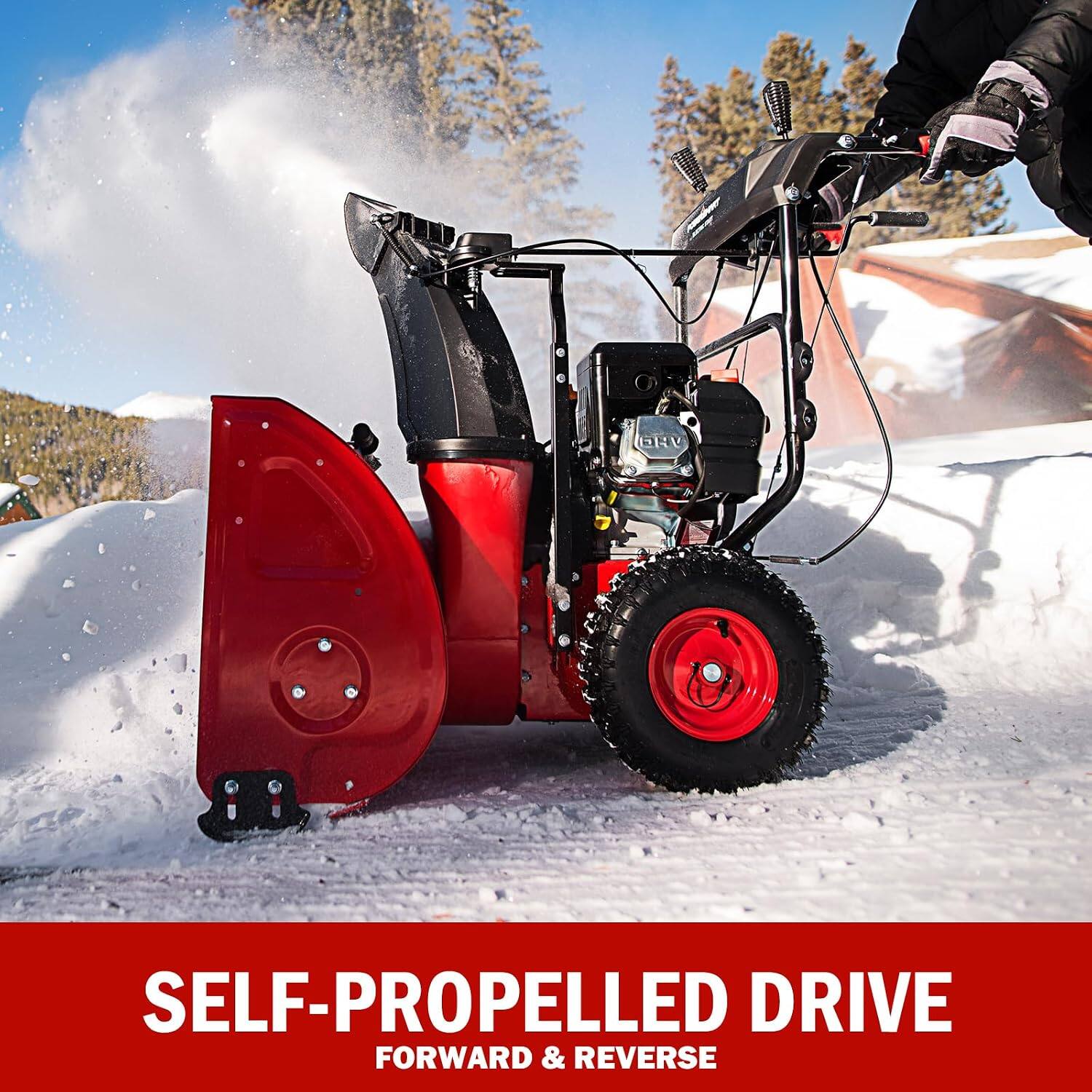 SELF-PROPELLED DRIVE  
FORWARD & REVERSE