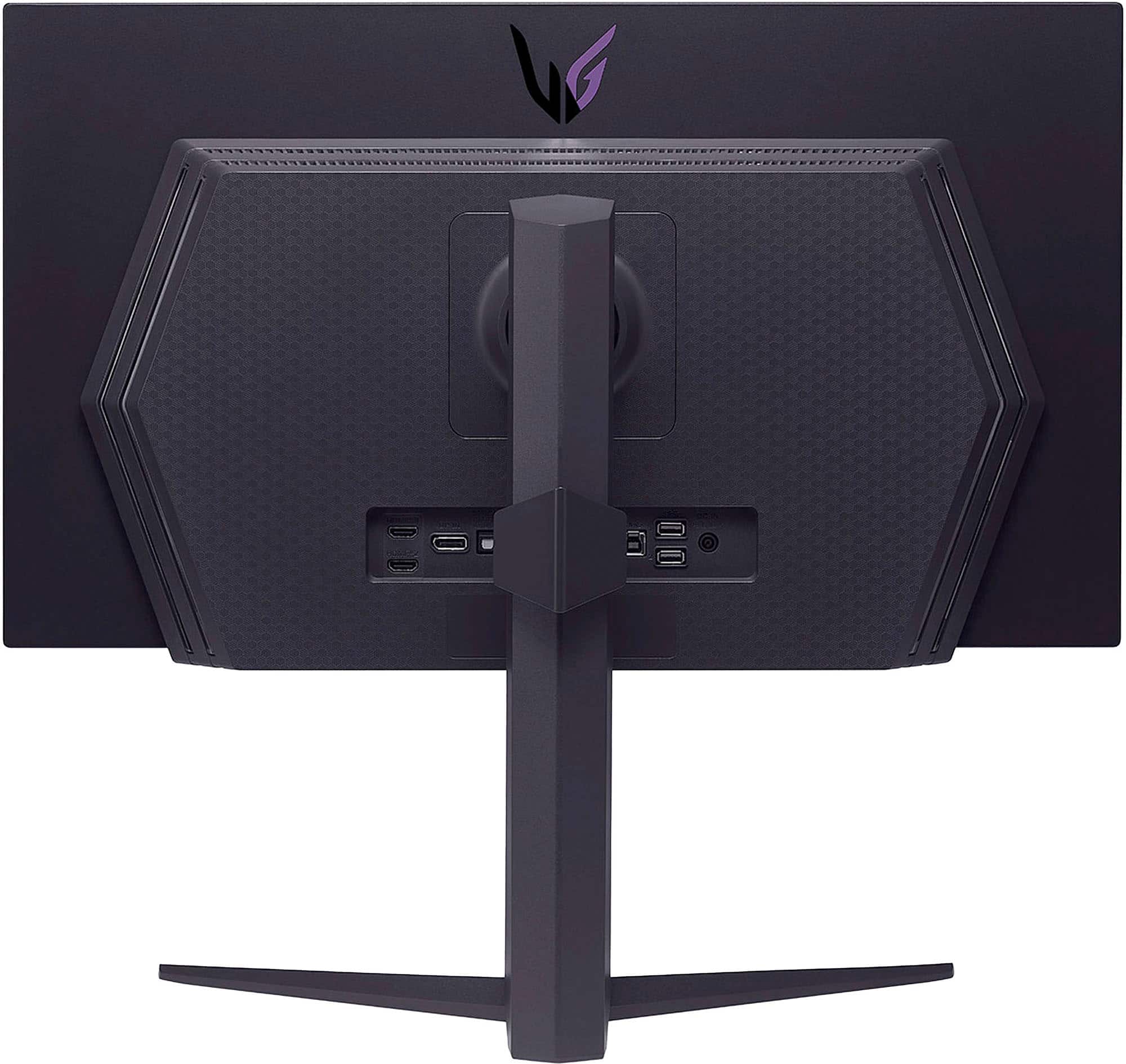 Alt View 6. LG - UltraGear 27" OLED QHD 240Hz 0.03ms FreeSync and NVIDIA G-SYNC Compatible Gaming Monitor with HDR400 - Black.