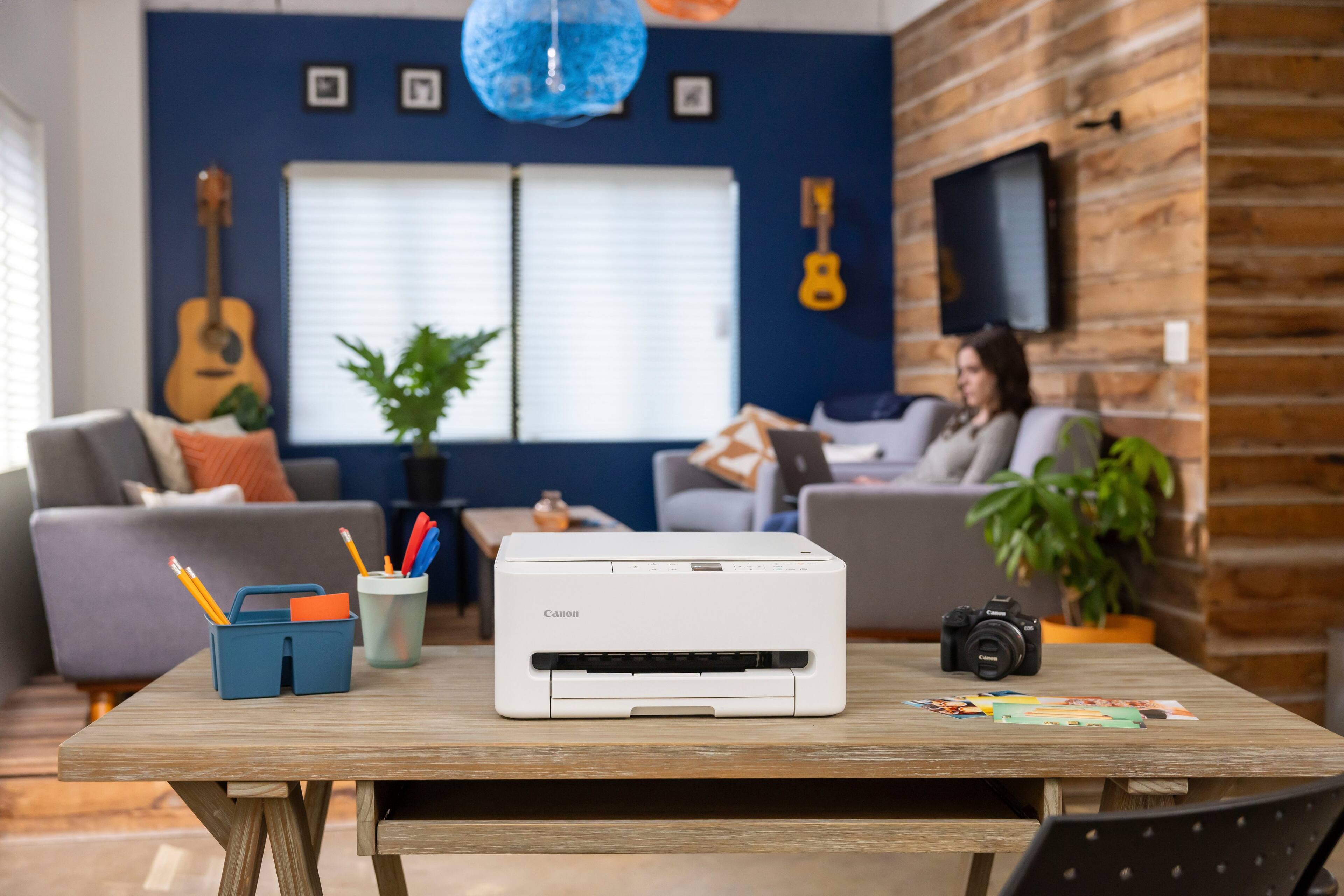 Alt View 15. Canon - PIXMA TS6520 Wireless All-In-One  Inkjet Printer - White.