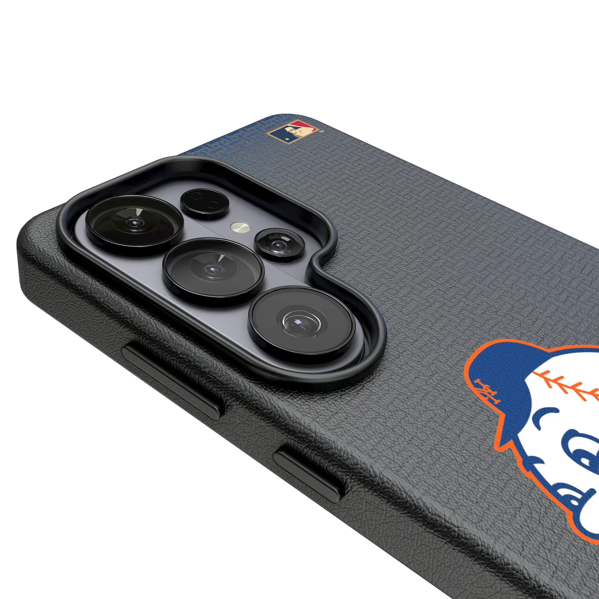 Alt View 2. Keyscaper - Cooperstown Collection 2014 Galaxy Magnetic Bump Case - S25 Plus - Black.