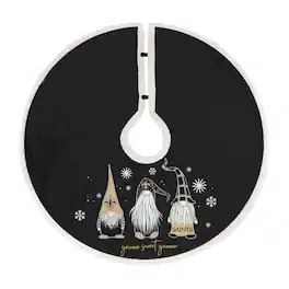 Pegasus - New Orleans Saints Gnome Tree Skirt - Multicolor