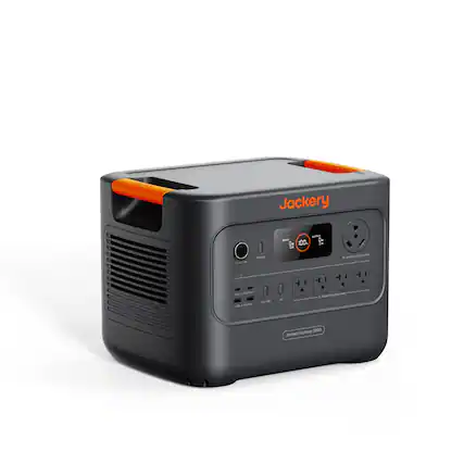 Jackery is a portable power station that provides 100 watts of power. It is designed for outdoor use and can be used to charge electronic devices such as smartphones, tablets, and laptops. The device has a digital display that shows the remaining battery life and power output. It is a compact and convenient solution for people who need to charge their devices while on the go.