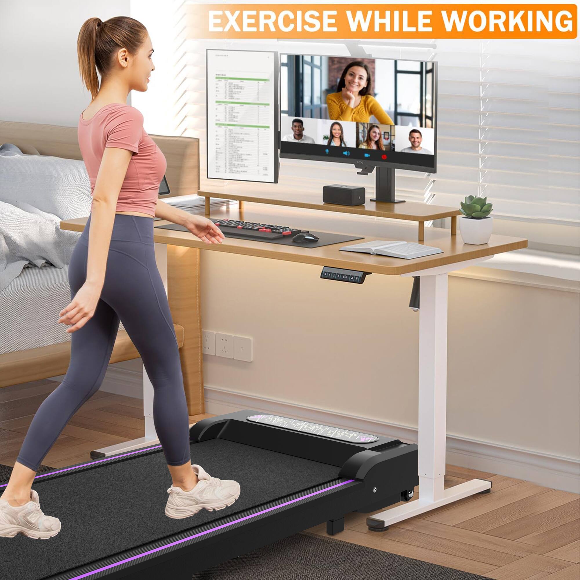 EXERCISE WHILE WORKING