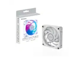 GIGABYTE - AORUS EZ CHAIN FAN 120 ICE, 120mm Hydro Dynamic Bearing Computer Case Fan - ARGB