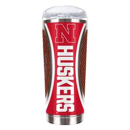 Great American Products - Nebraska Huskers 18oz. Roadie Game Ball Tumbler - Brown