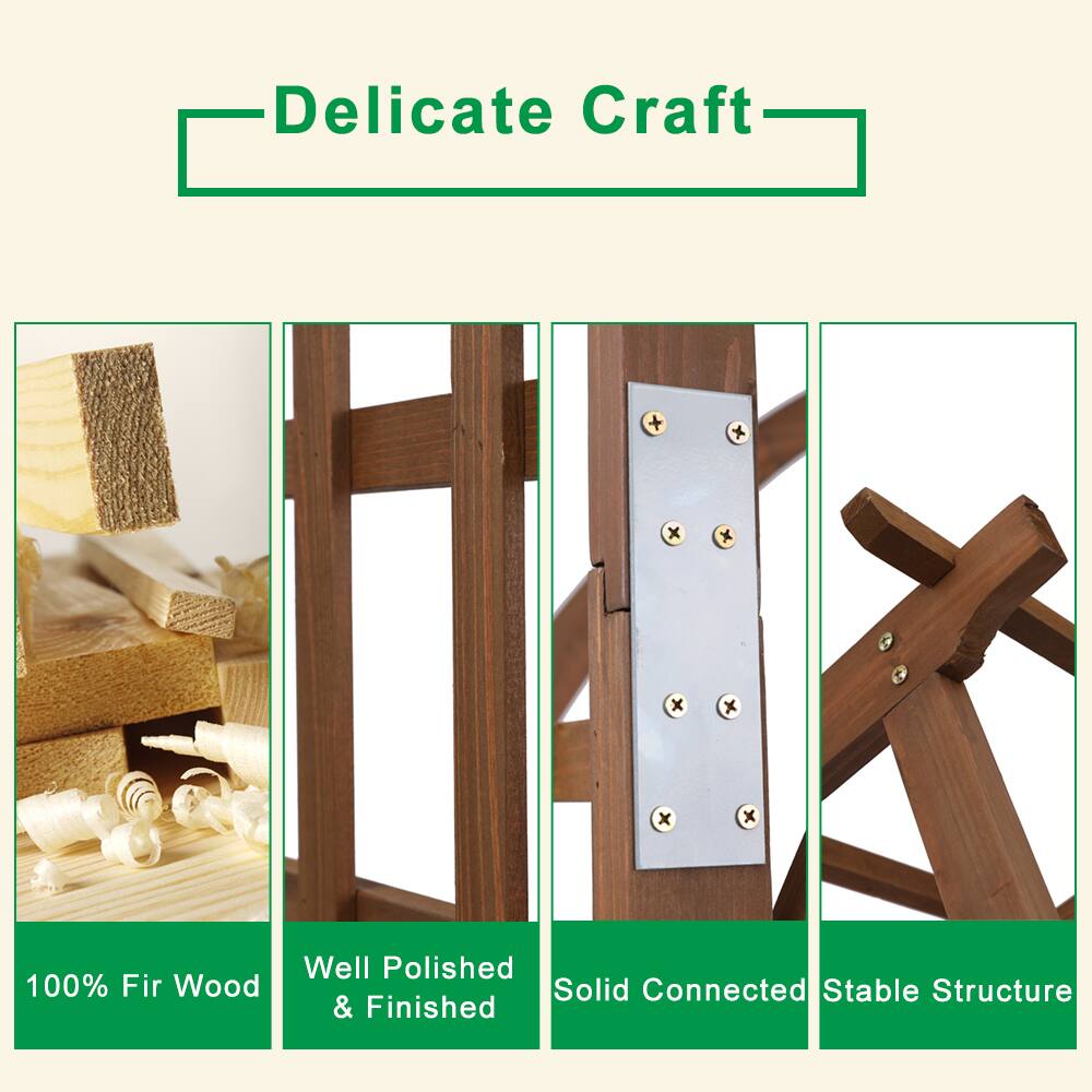 Delicate Craft

- 100% Fir Wood
- Well Polished & Finished
- Solid Connected Stable Structure