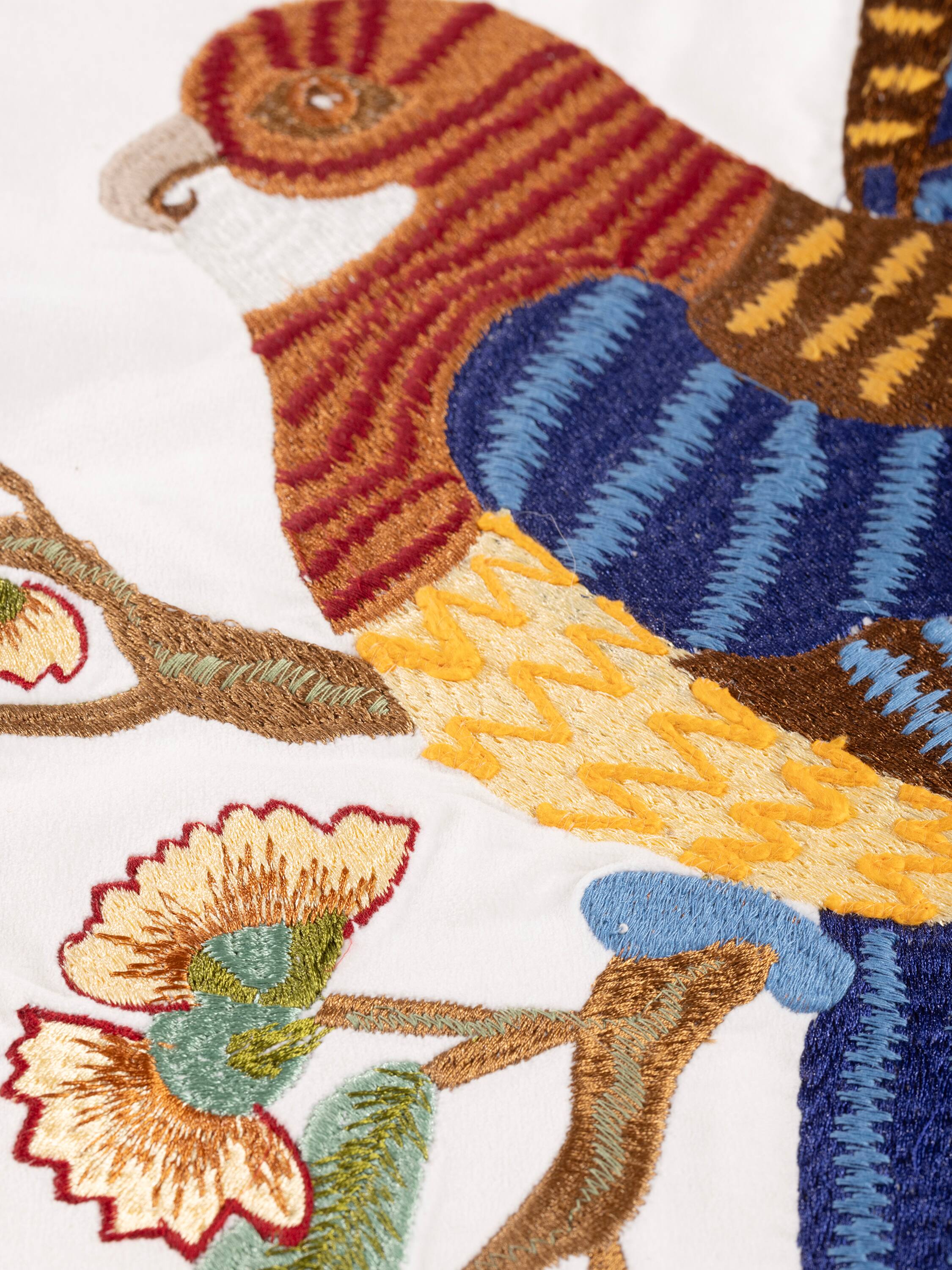 Back. GAURI KOHLI - Chandler Pillow - Multicolored.