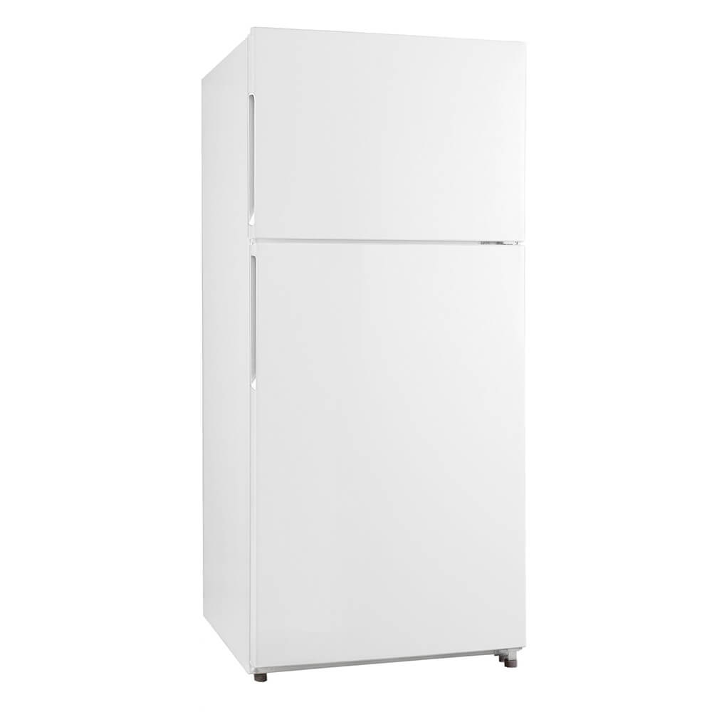 Alt View 1. Avanti - Avanti FF14D0W 14 Cu. Ft. White Top Freezer Refrigerator - White.