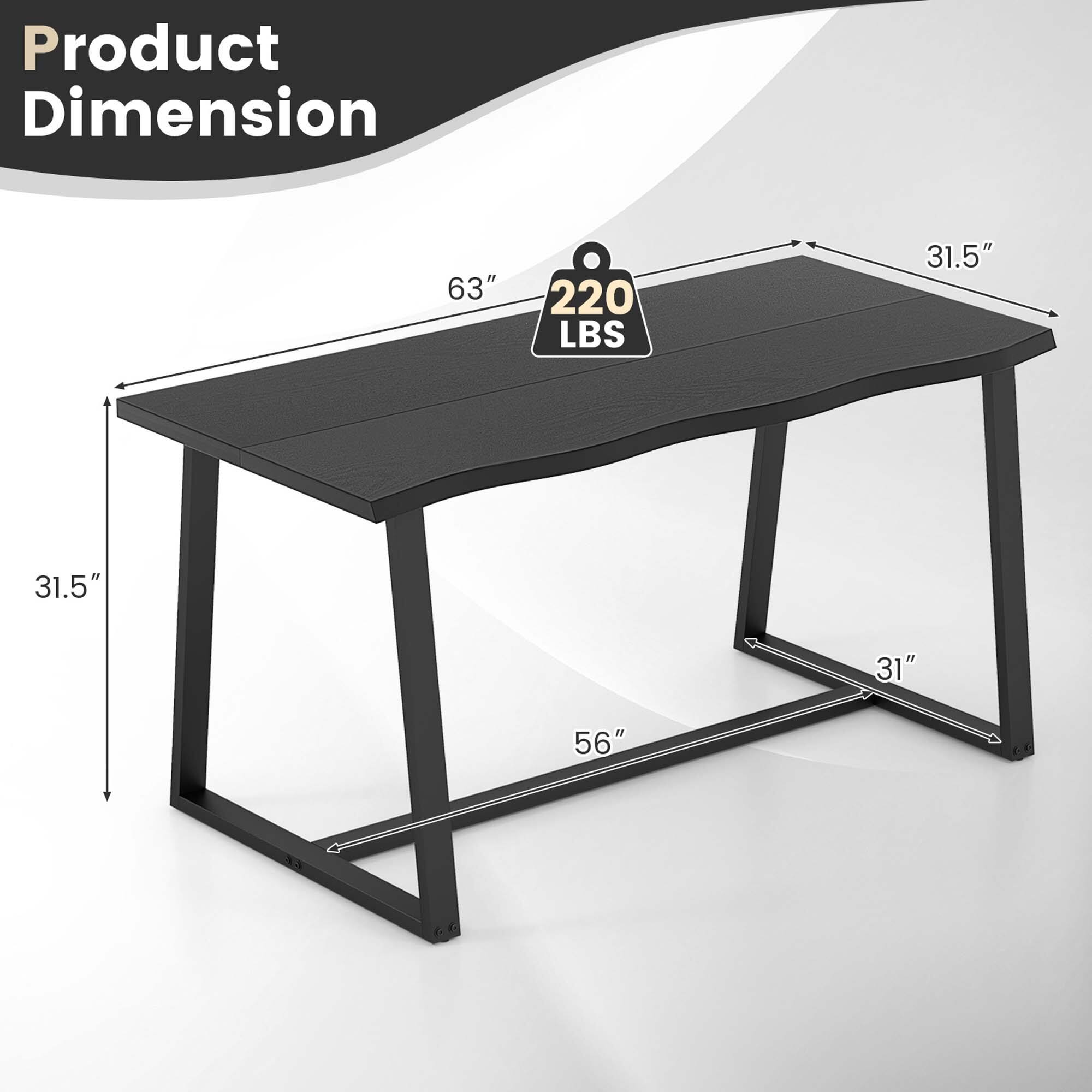 Product Dimension: 63" x 220 LBS x 31.5" x 31.5" x 31" x 56" CC