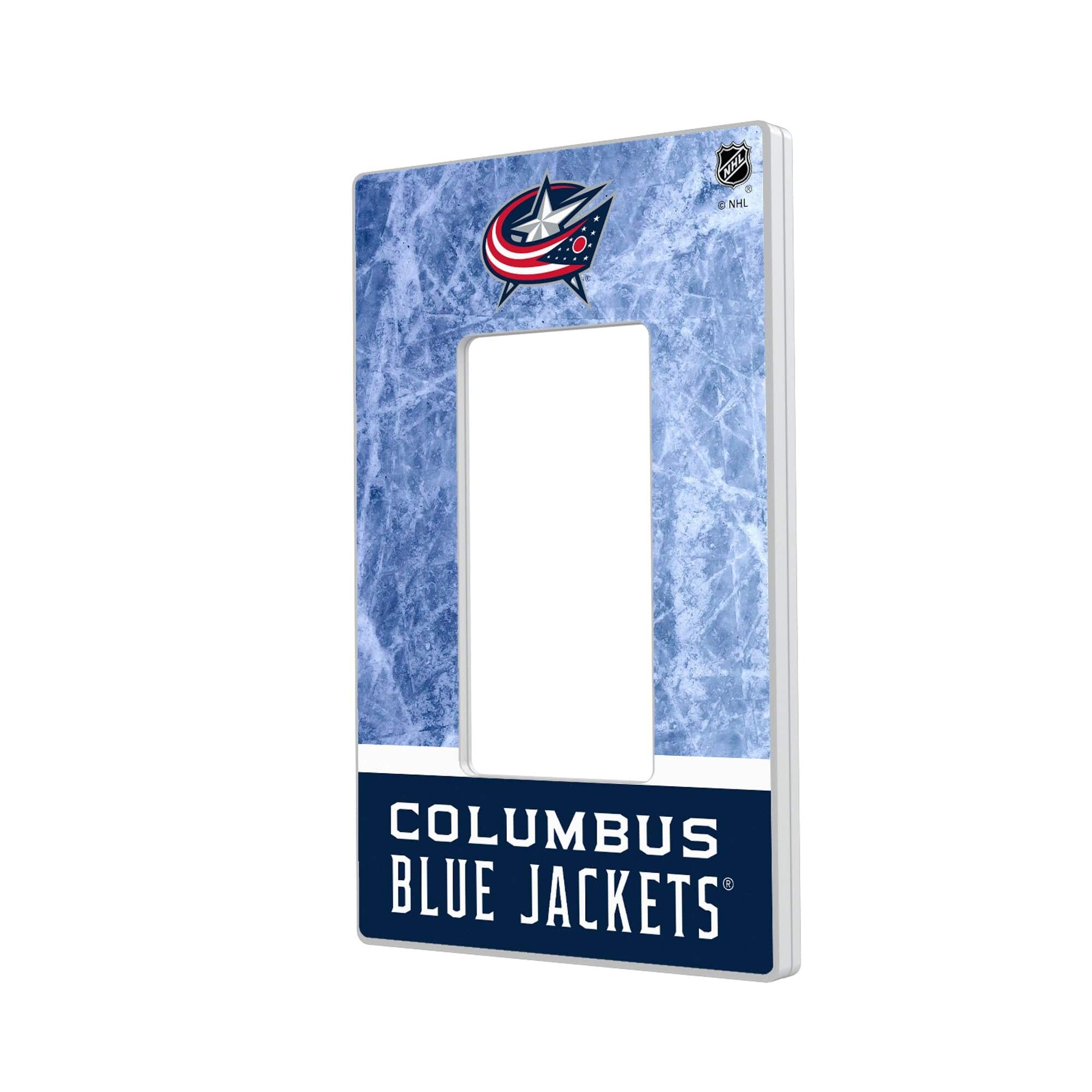 Keyscaper - Columbus Blue Jackets Wordmark Single Rocker Lightswitch Plate - Multicolor price history on PriceWatchPro