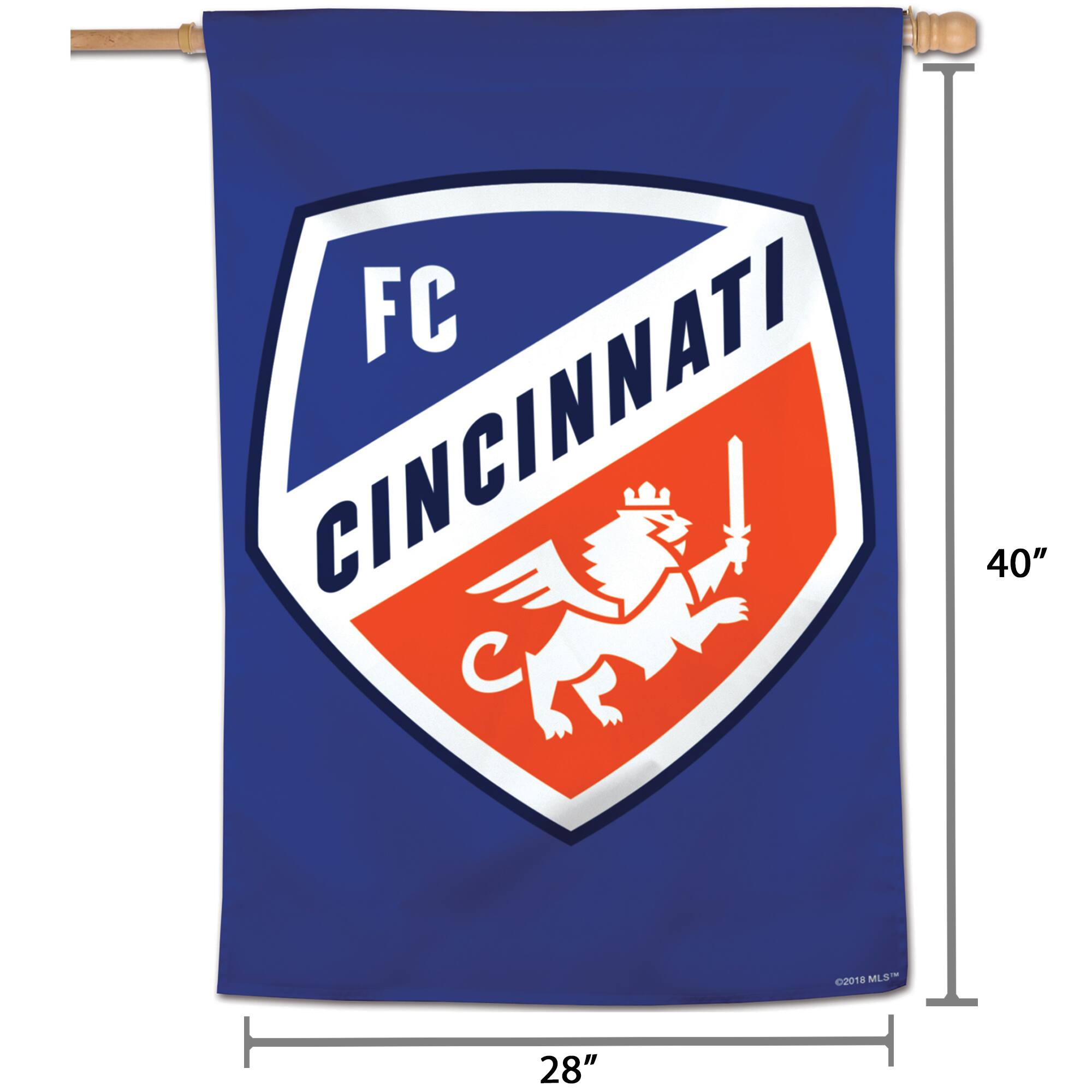 FC Cincinnati  
40" x 28"  
©2018 MLS™